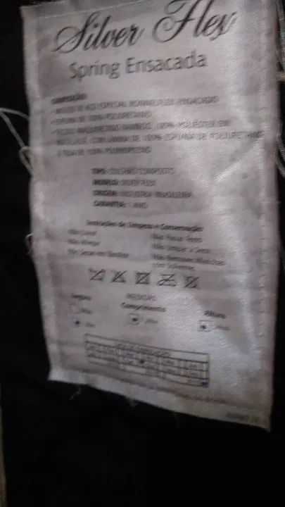 Colchão de casal Nature semi novo  - Foto 3