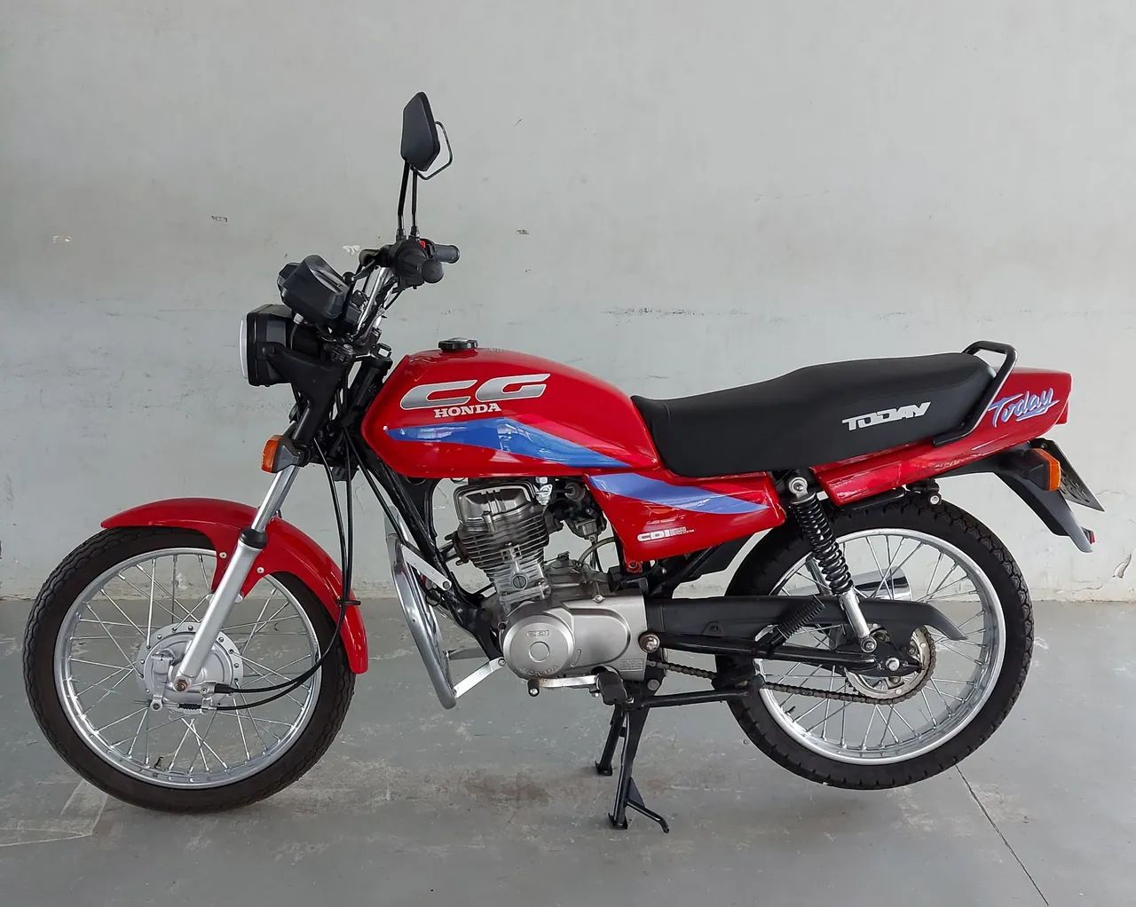 Honda CG 125 Today Gasolina 1993 Placa Preta Colecionador - Foto 3