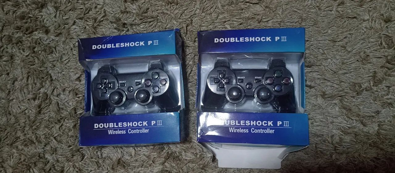Controle DualShock PS3 - Novo - R$ 50