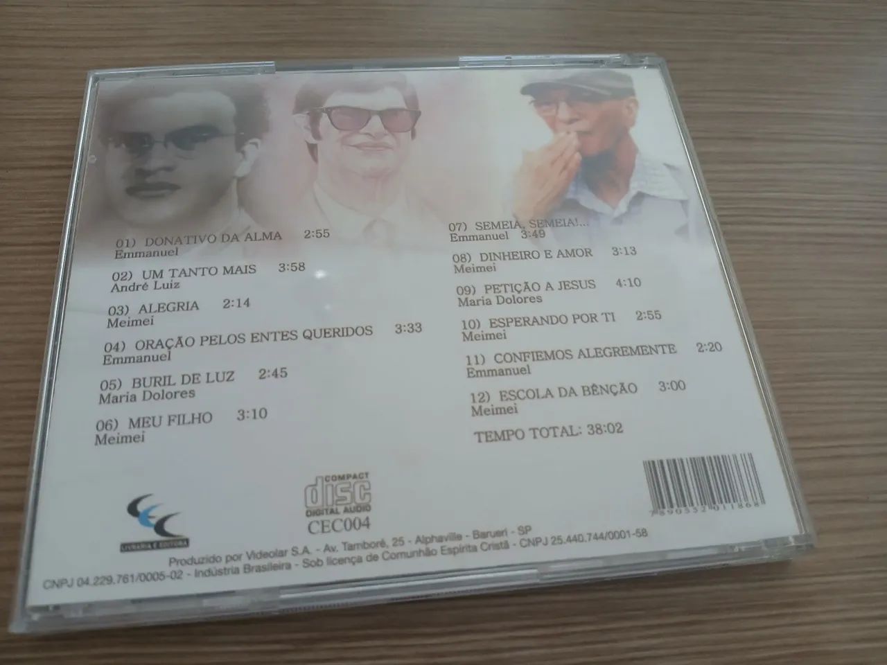 Chico Xavier em sua casa - Na busca da felicidade - CD  - Foto 2