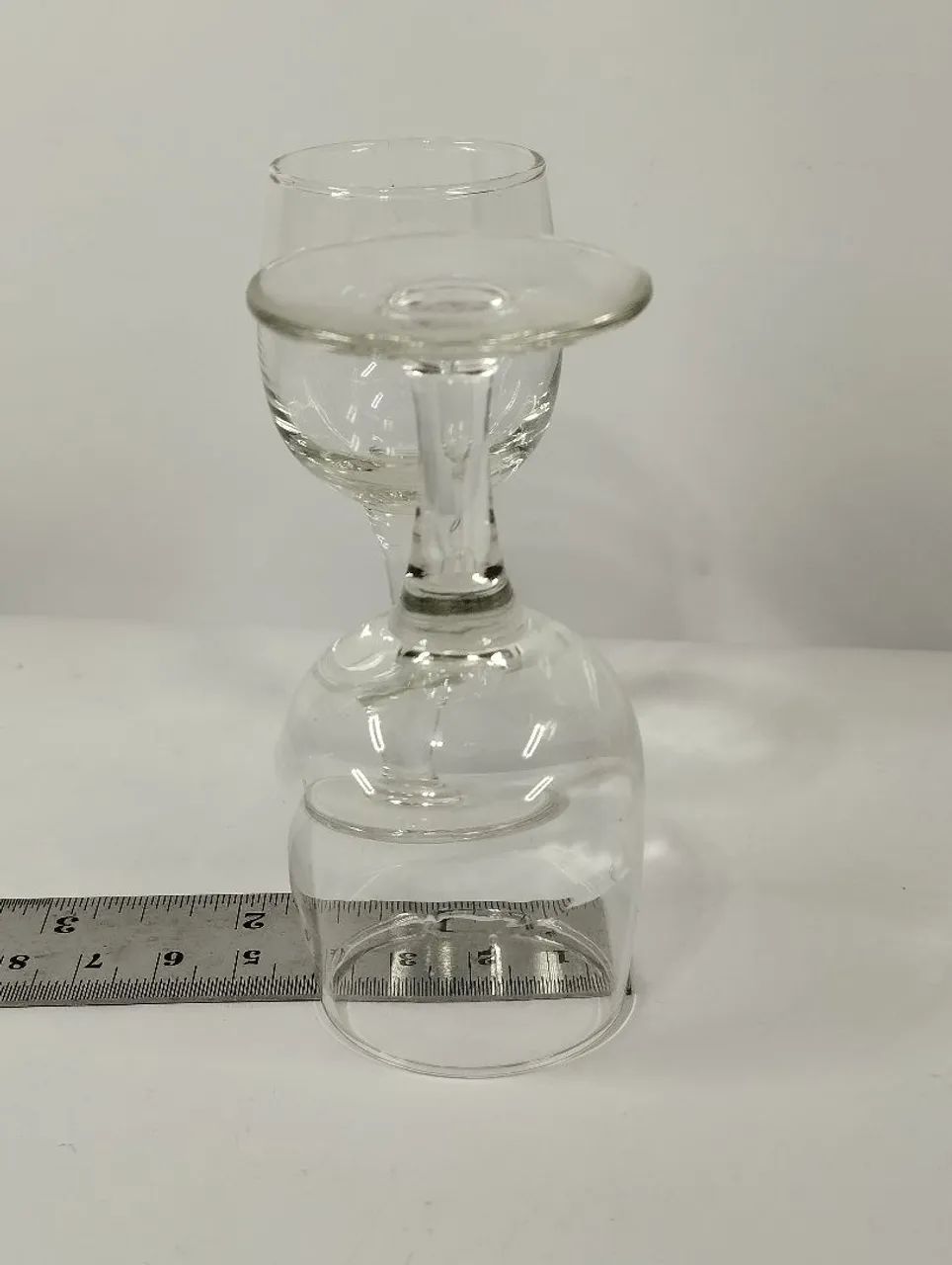 2 Taças de Vinho Transparentes pequenas - Foto 3