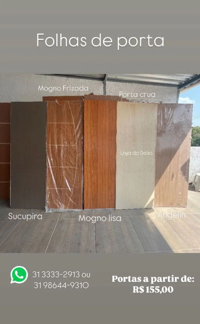 Portas de madeira vários modelos - pronta entrega / a partir de 160,00  - Foto 5