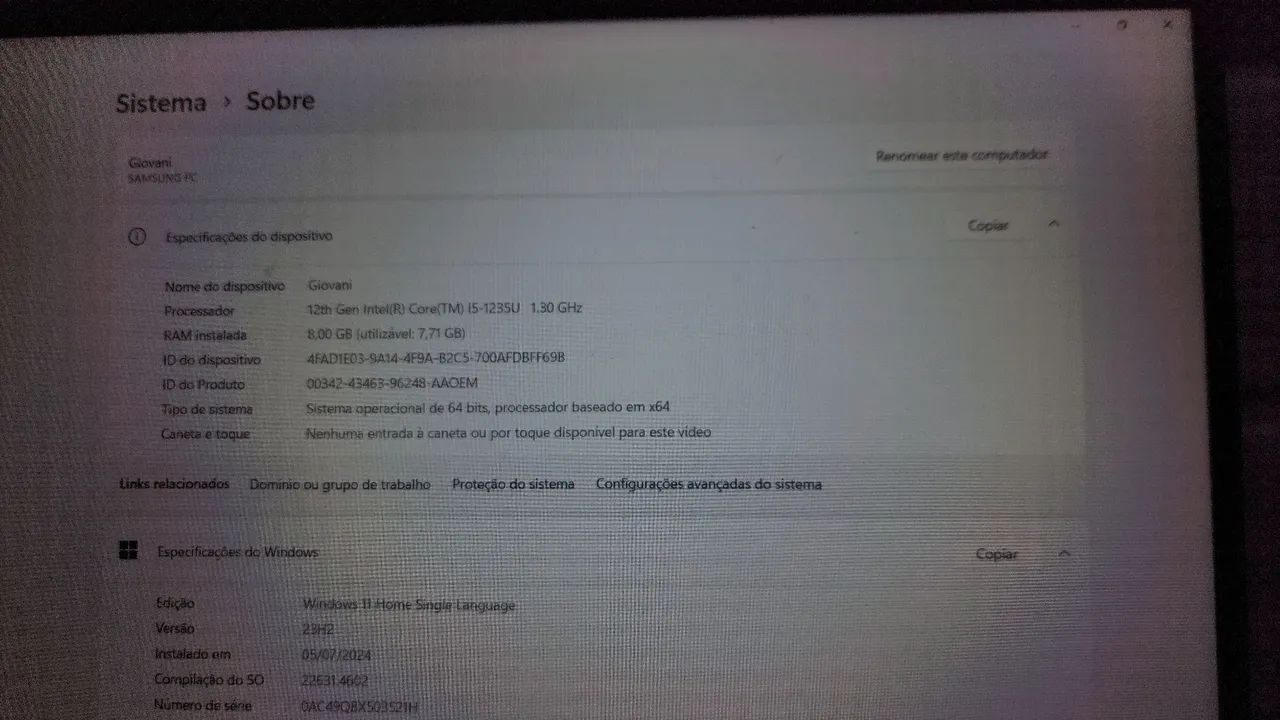 Notebook Galaxy book2 - Foto 4