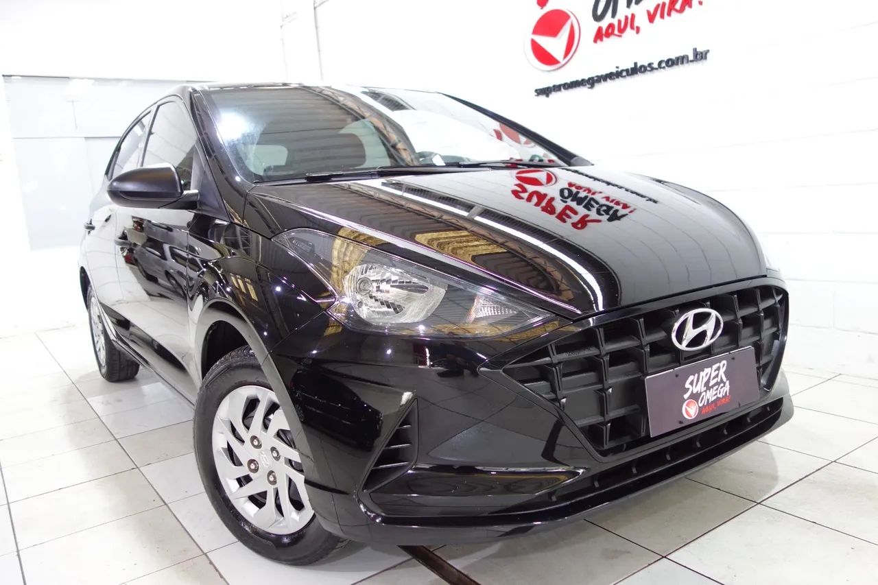 HYUNDAI  -  HB20 1.0 12V FLEX SENSE MANUAL Cor Preto     2021 - Foto 2