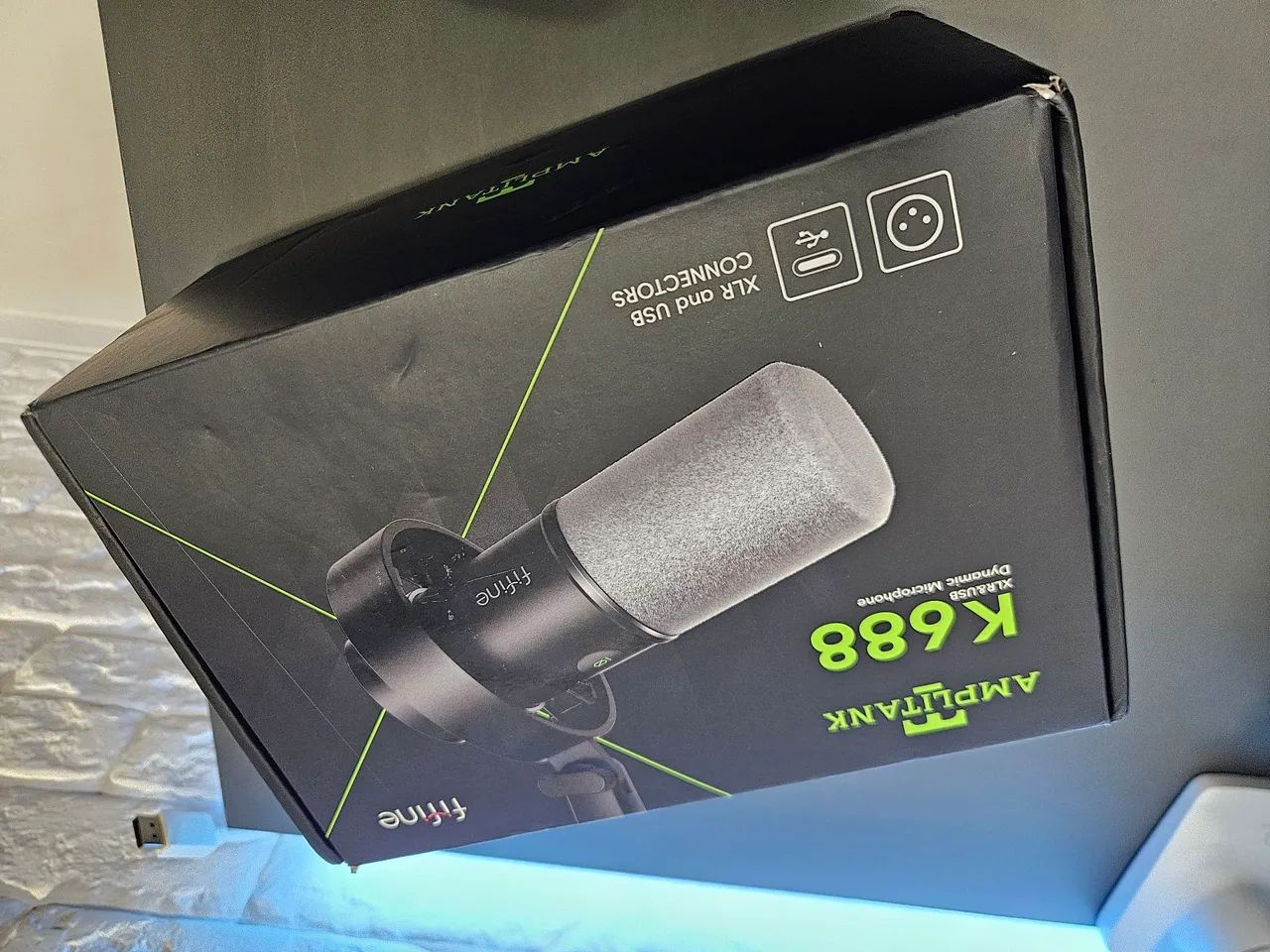 Microfone fifine k688 - Branco64341323721857123