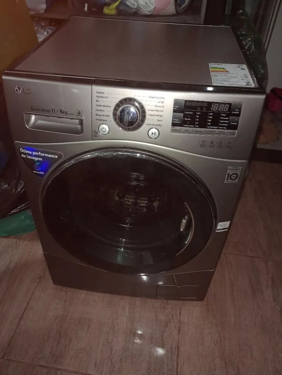 Lava seca LG direct drive 11kg  - Foto 3