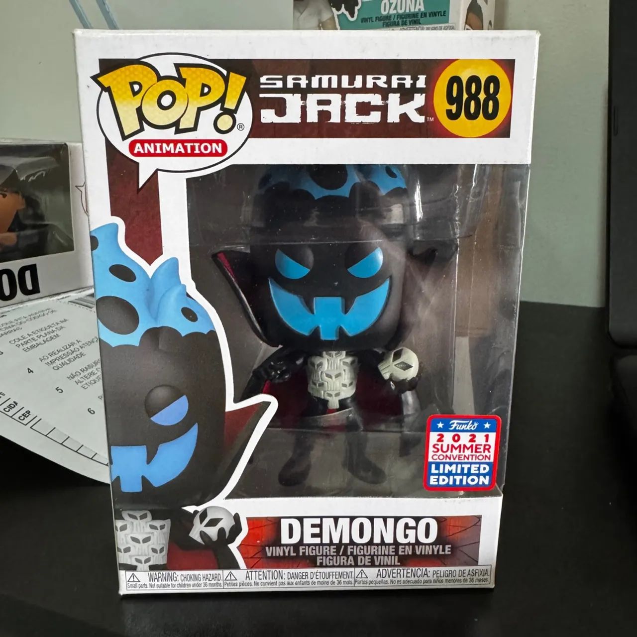 Funko Pop! Samurai Jack DemonGo Novo Original