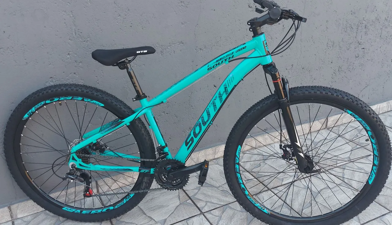 Bicicleta South Aro 29 Nova Shimano alumínio 10x iguais
