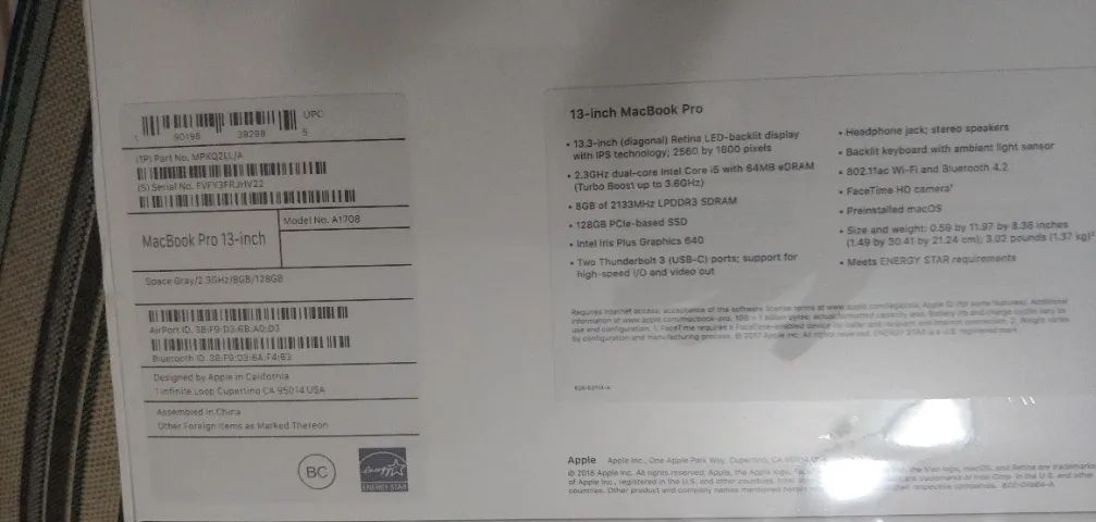 MacBook Pro 13 -  2.3Ghz dual-core i5  - Foto 4