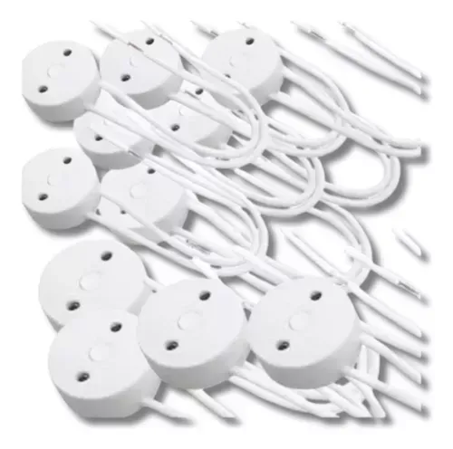 Kit 10 Soquete Tomadinha Rabicho G13 Lâmpada Tubular T8.