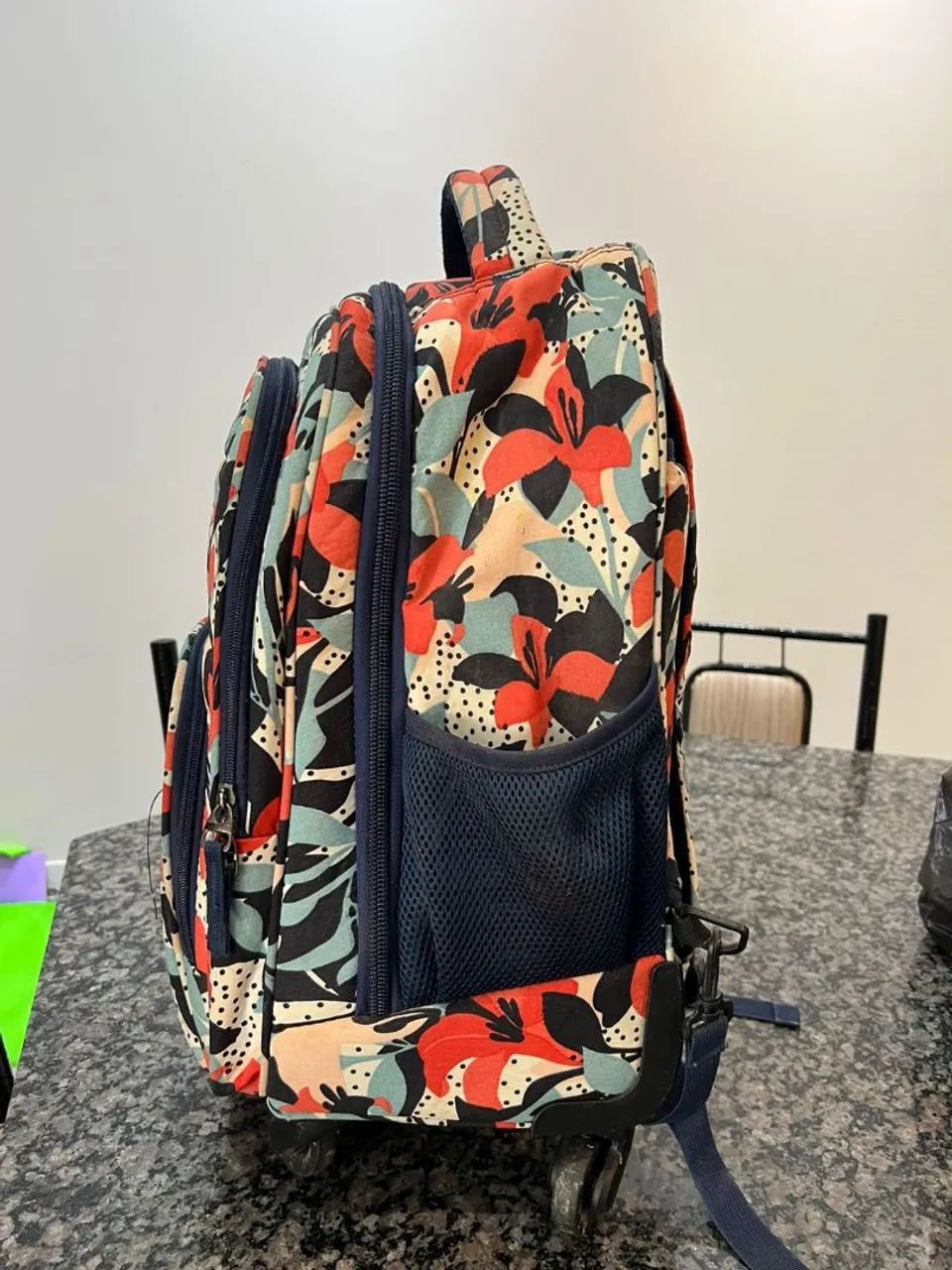 Mochila de costas e de chão  - Foto 3