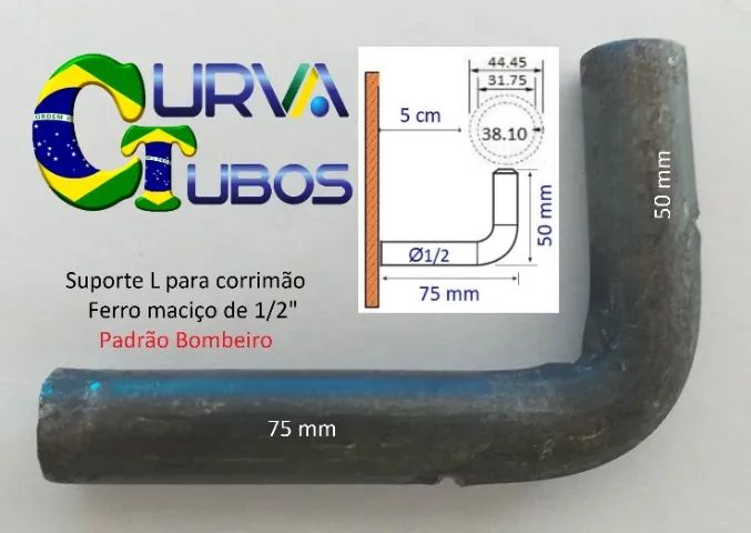 Curvas 90 grau - Ferro - Foto 3