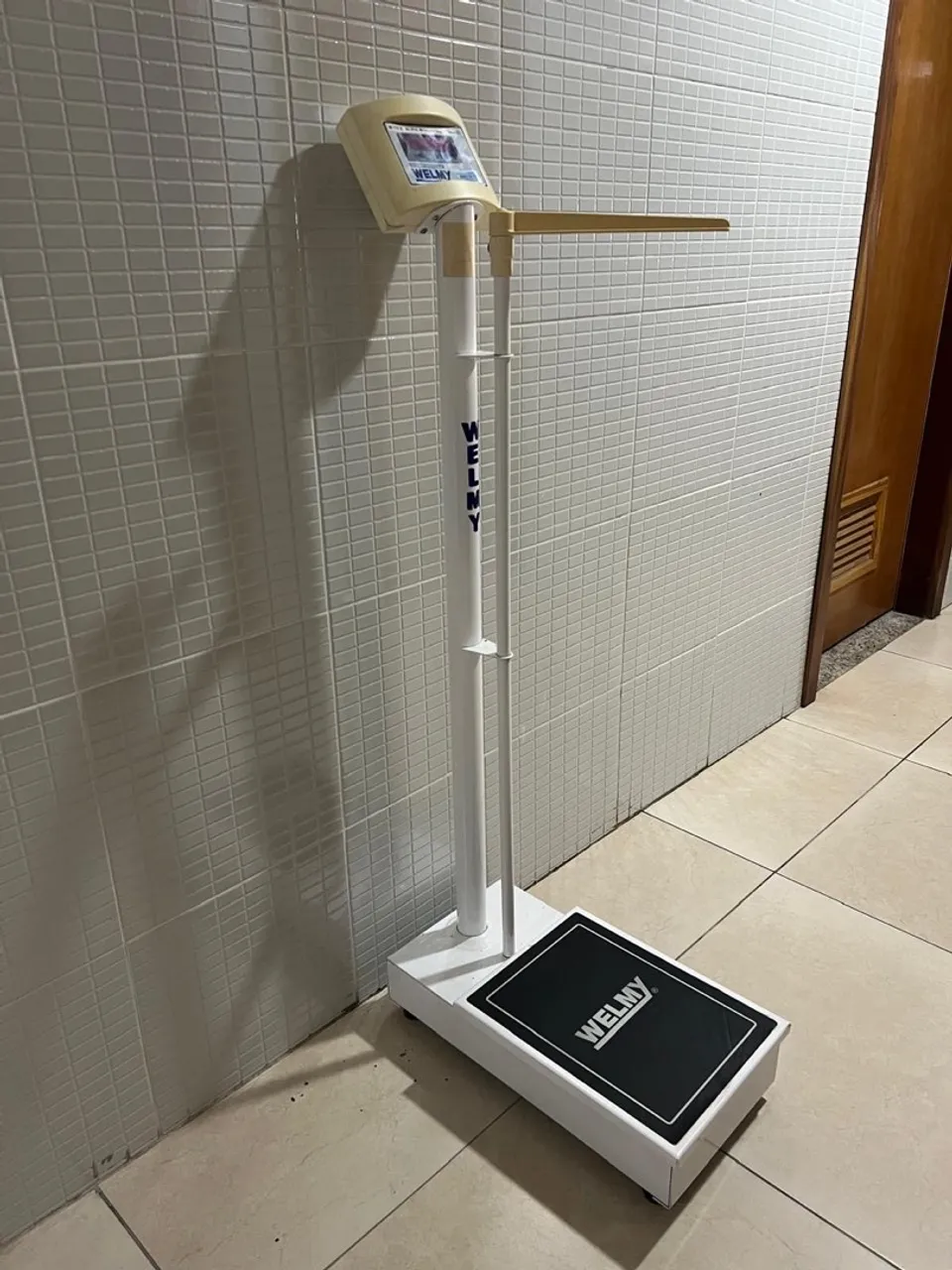 Balança de medição de altura e peso Welmy