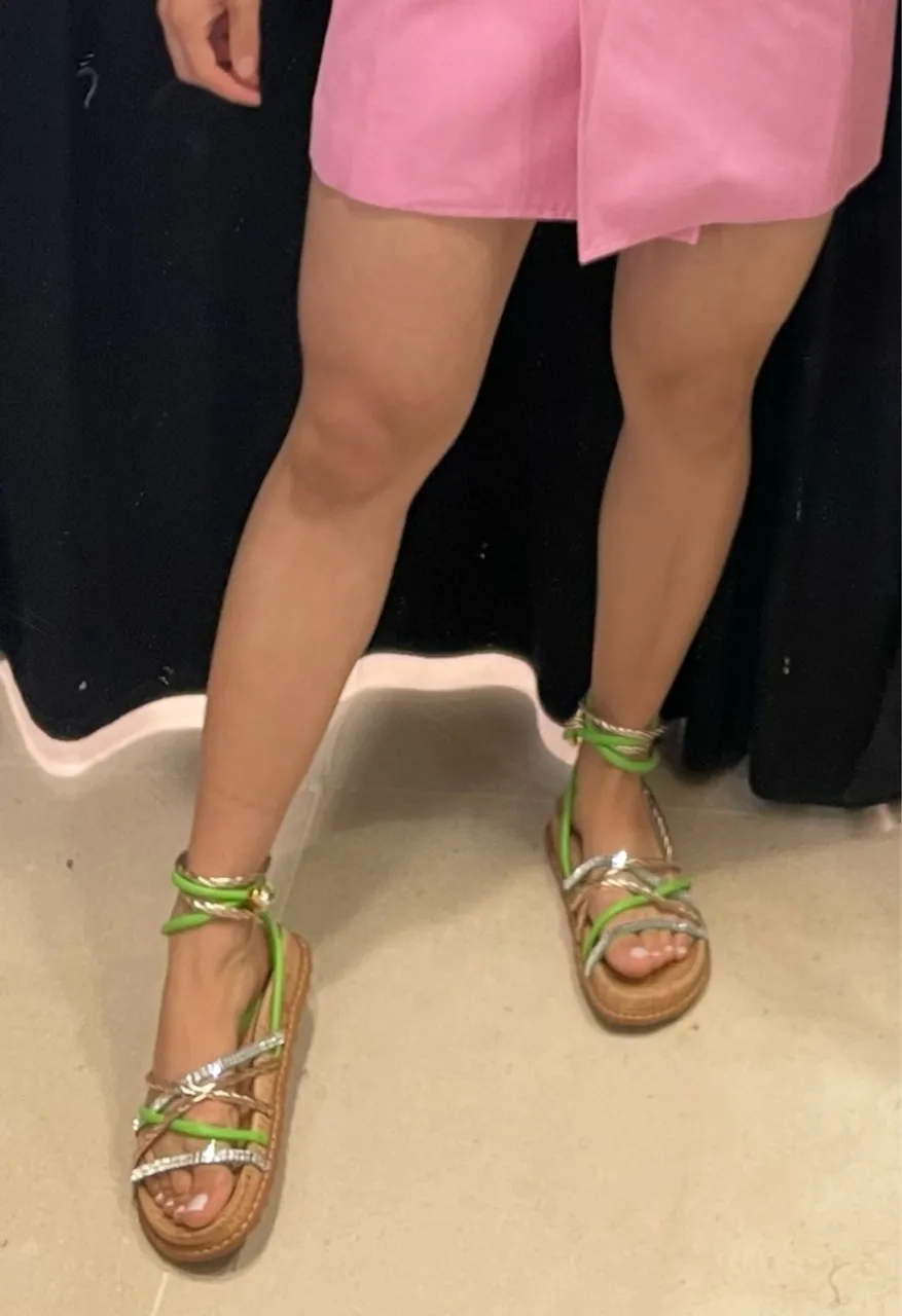 Sandália Luiza Barcelos coleção Thassia naves