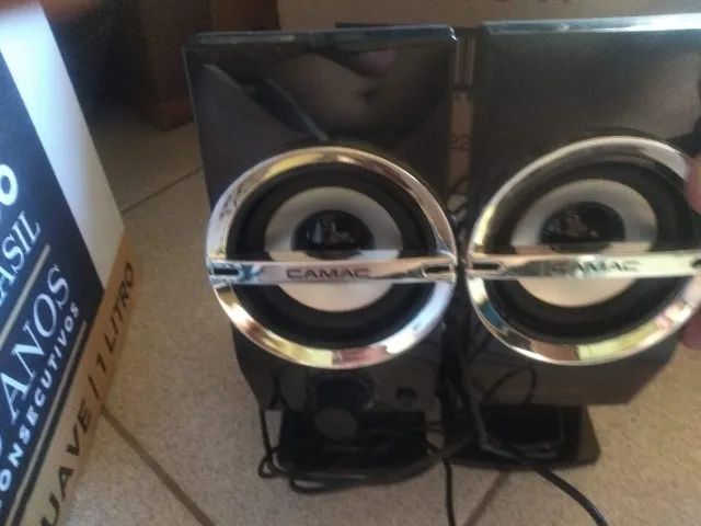 Caixa de som para pc ou notebook - Foto 4