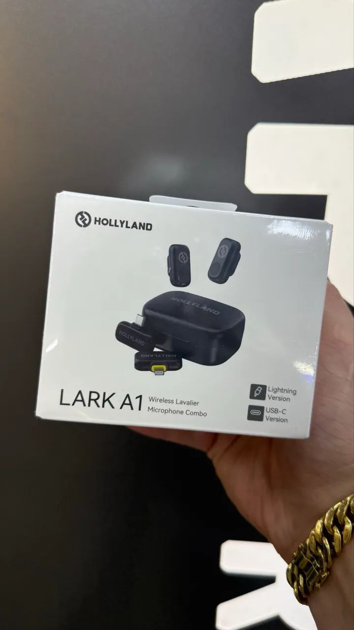 Microfone de Lapela HOLLYLAND (Produto Novo)  