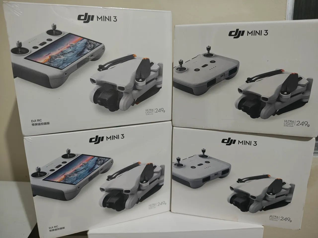 Drone DJI mini 3 Novos e Lacrados standart 