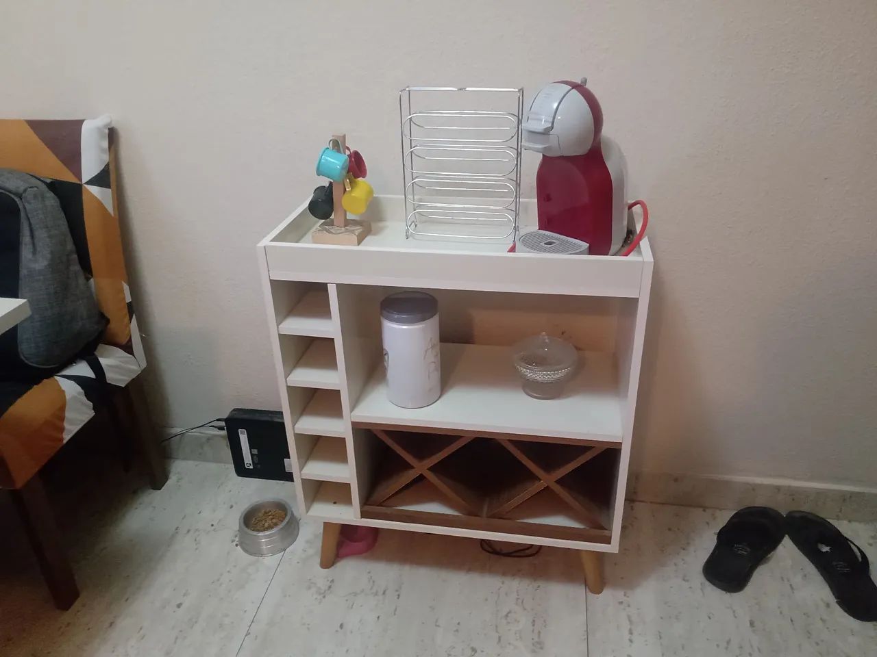 Mini Bar com Adega e Nichos - Perfeito para seu cantinho! - Foto 2