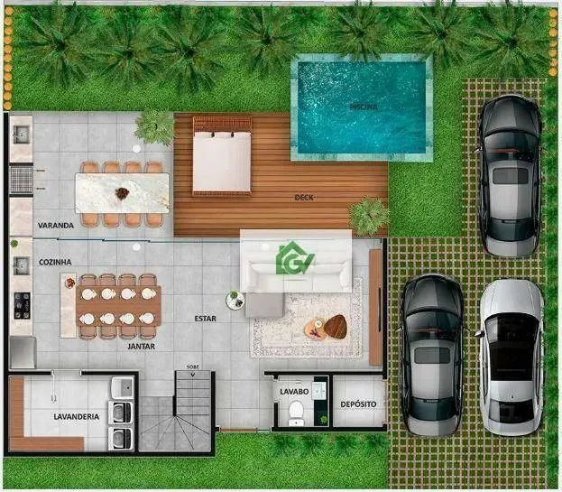 Casa com 4 dormitórios à venda, 309 m² por R$ 3.450.000,00 - Centro - Maresias/SP