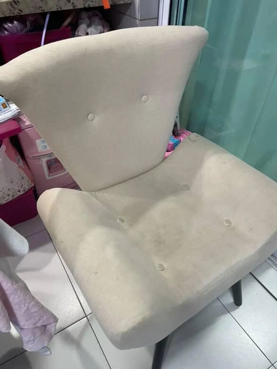 Poltrona confortável e elegante