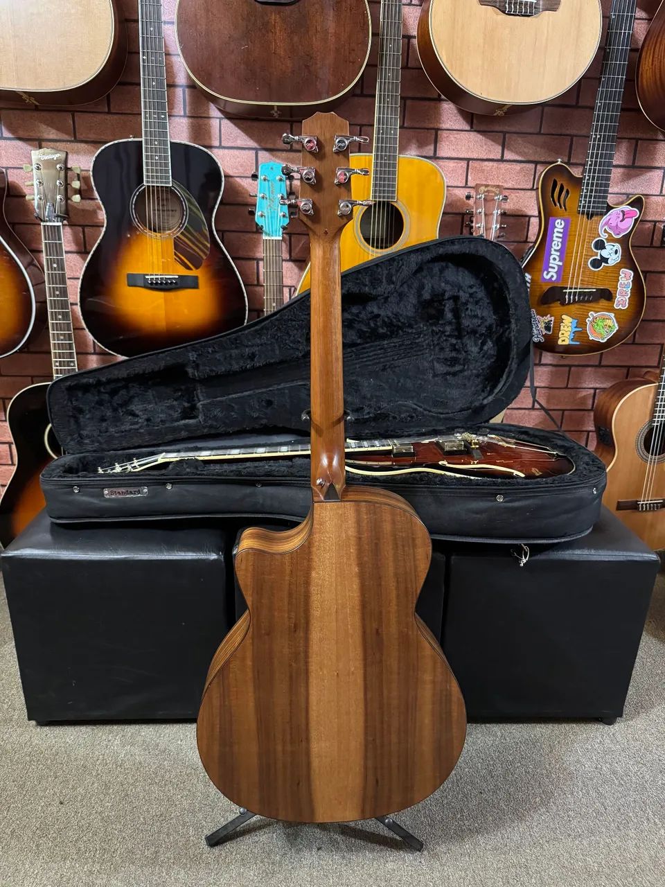Violão Seizi Ryu Supreme Mirai elétrico com efeitos desplugado ANALISO TROCAS - Foto 2