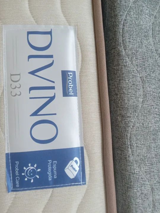 Cama Box Probel 01 CBC Preto com Branco - Foto 2