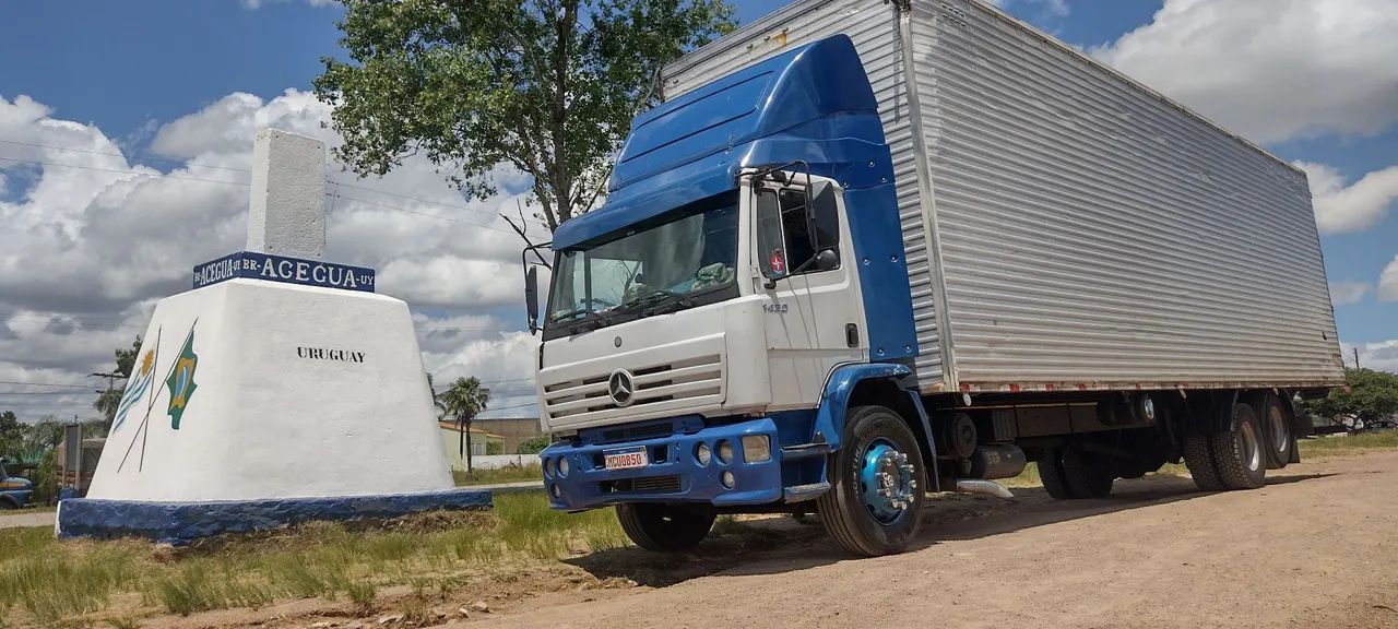 MB 1420, truck , baú 11,5m. - Foto 2