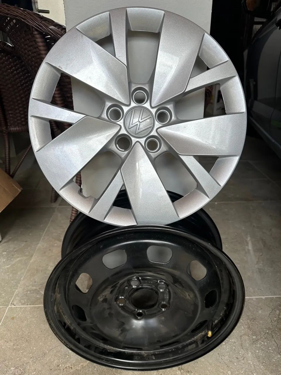 Vendo calotas e rodas de ferro  - Foto 2
