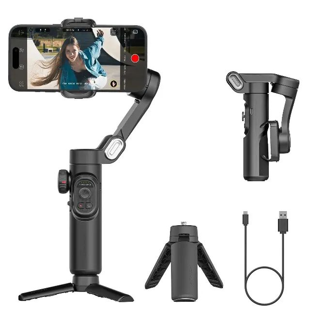 Estabilizador Gimbal Aochuan Smart XE para Celular - NOVO e LACRADO! - Foto 4