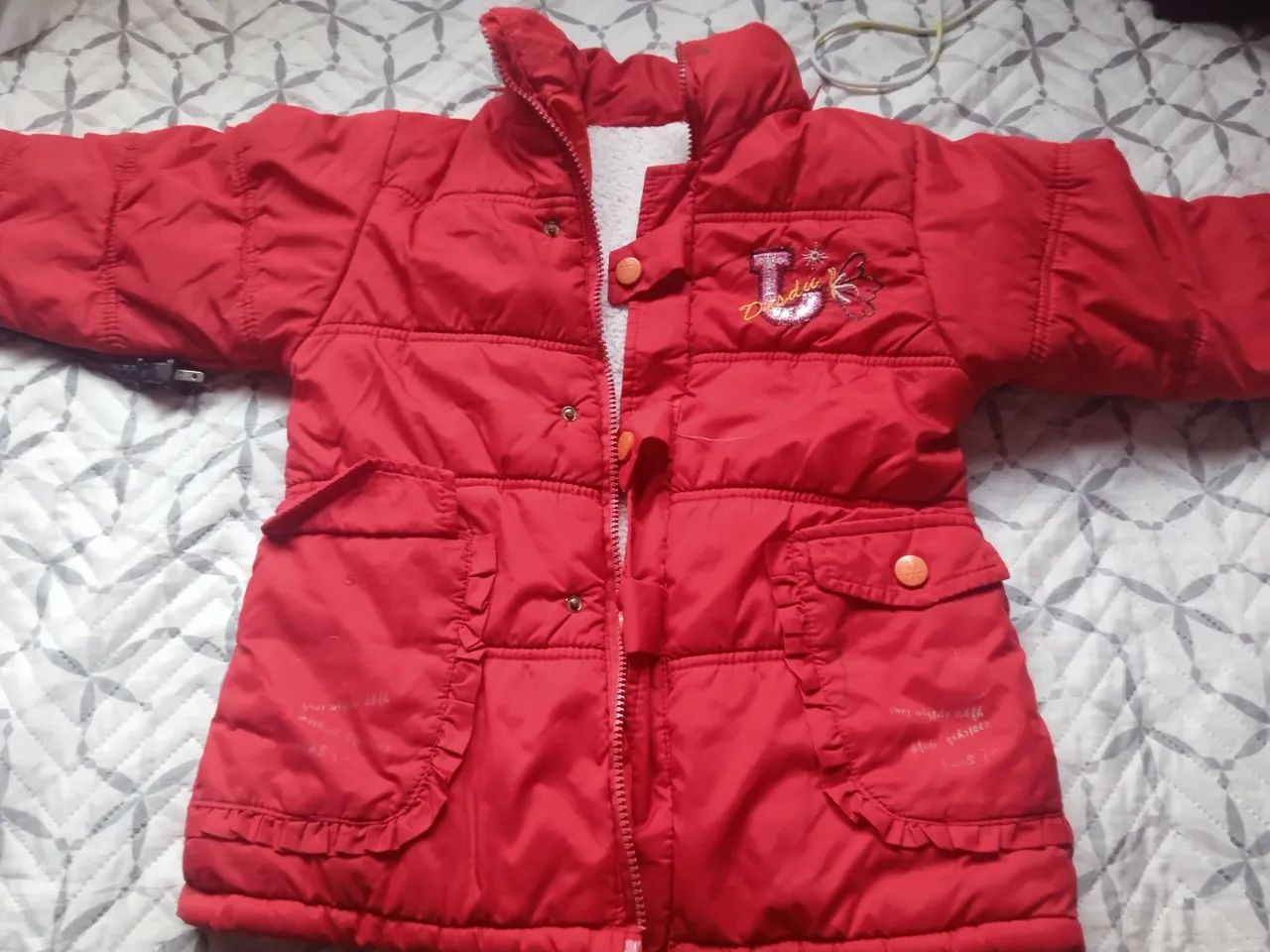 Casaco Infantil Vermelho -