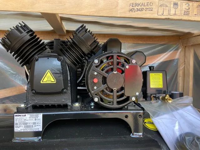 Compressor de Ar Schulz CSV 10 - 110 Litros 2HP 140 Libras - Foto 3