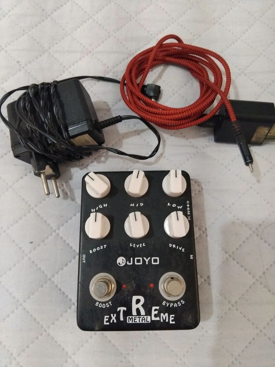 Zoom G1 Four e Joyo Extreme Metal Pedal - Foto 5