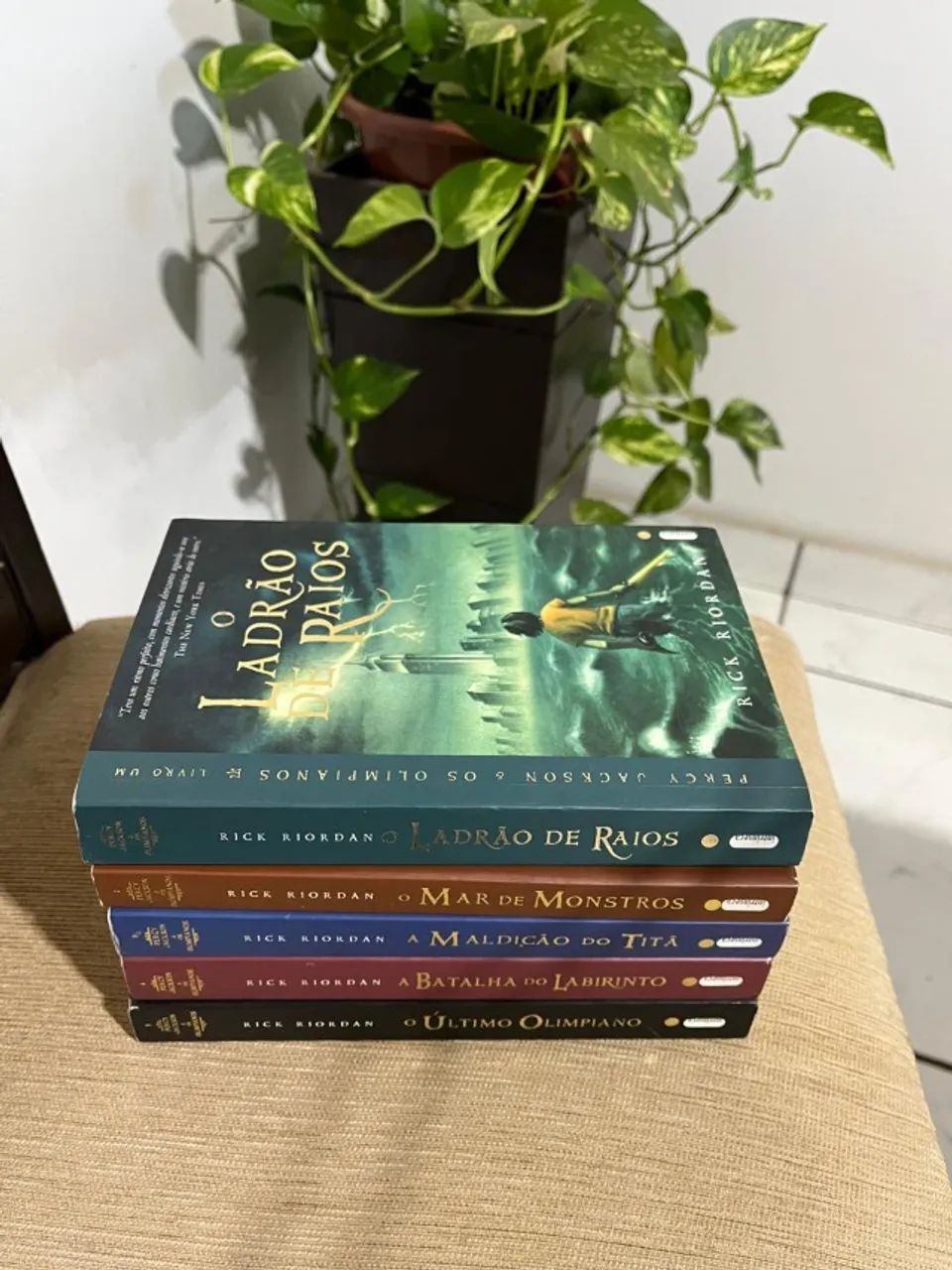 Box Percy Jackson (Completo)