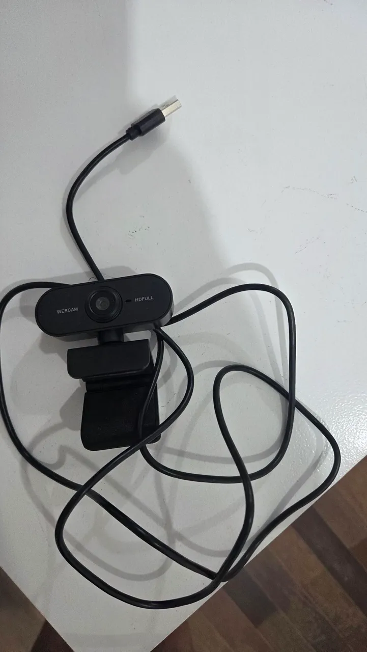 Webcam HD Full - Ideal para chamadas e reuniões
