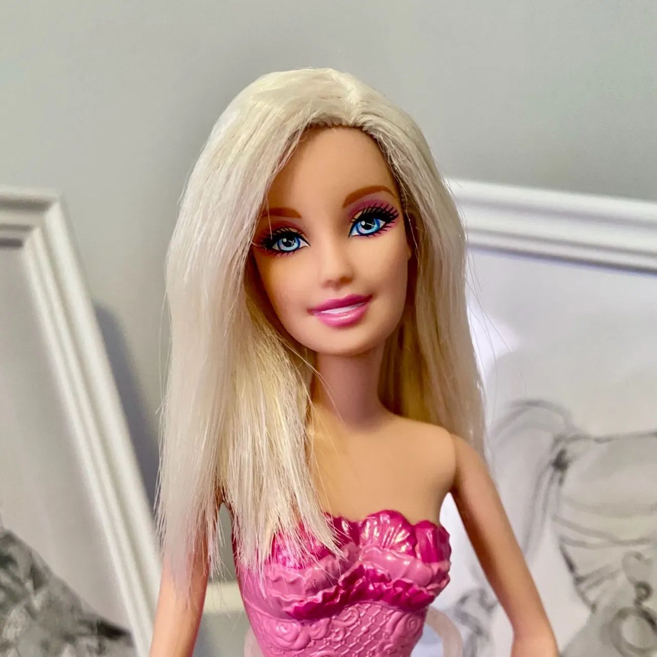 Boneca Barbie Bailarina Rosa