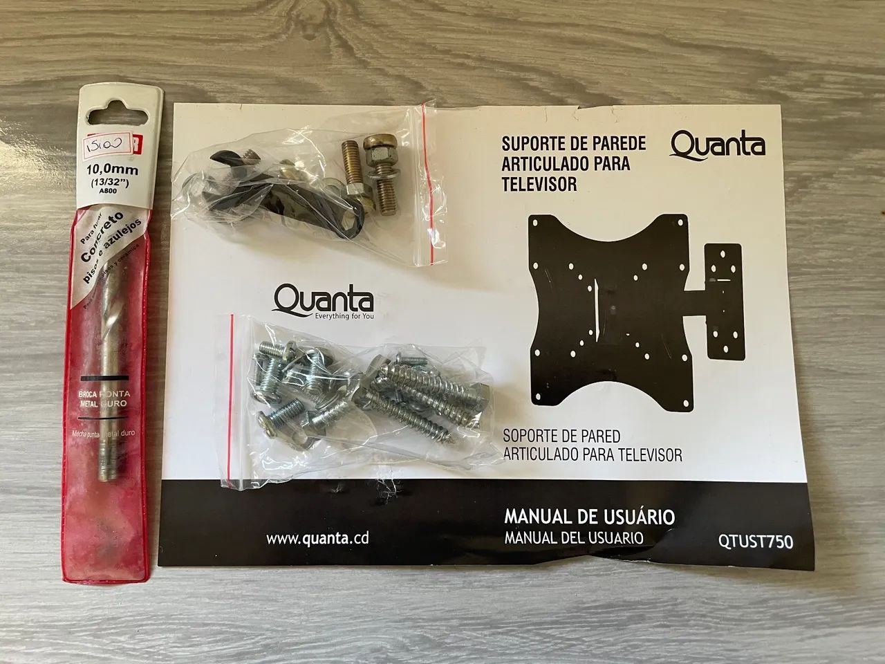 Suporte articulado Quanta QTSAP42 - p/ TVs 17" até 42? - Foto 5