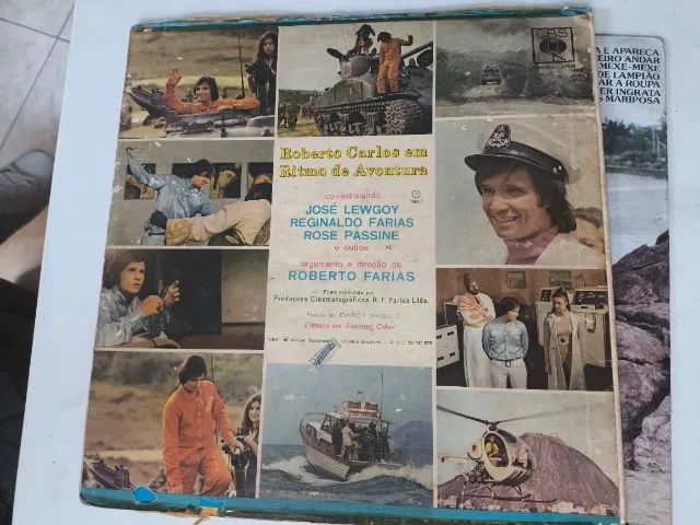Disco de Vinil do ROBERTO CARLOS - Album Em Ritmo De Aventura - Foto 2