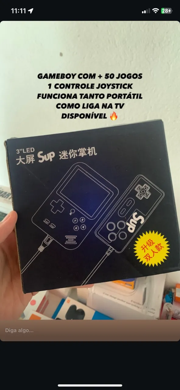 Minigame boy com 400 jogos