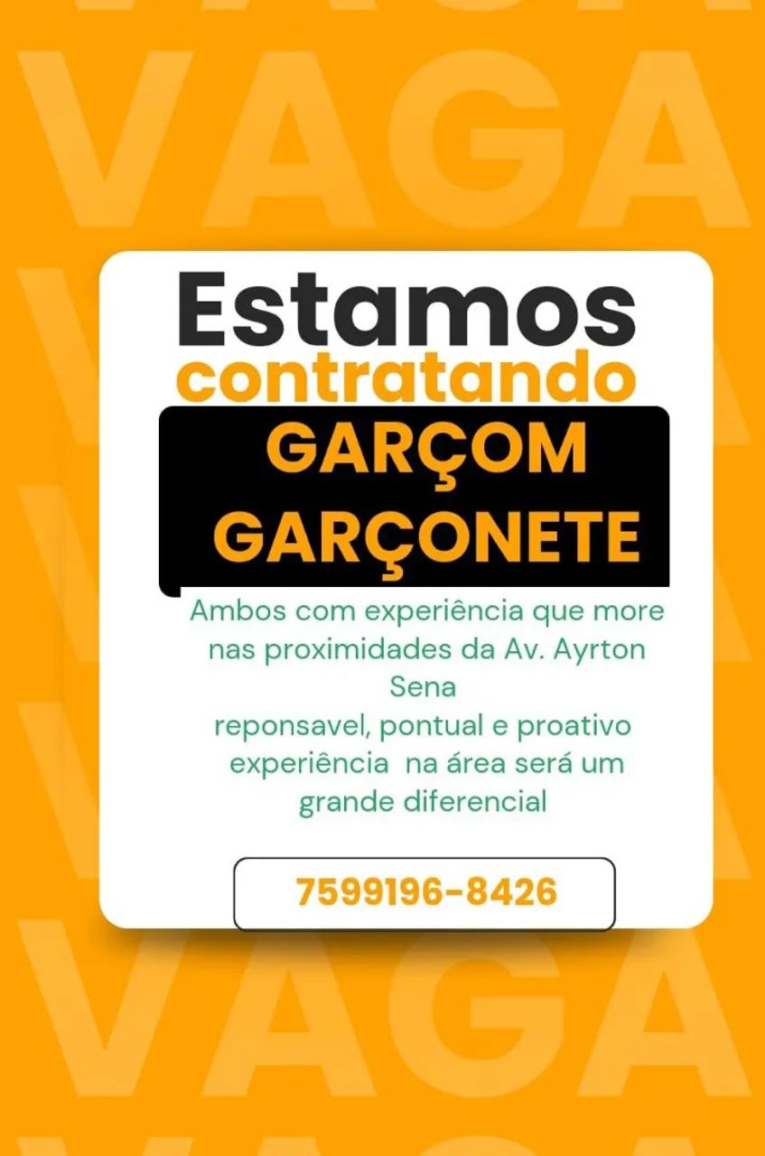 Vaga de Emprego 