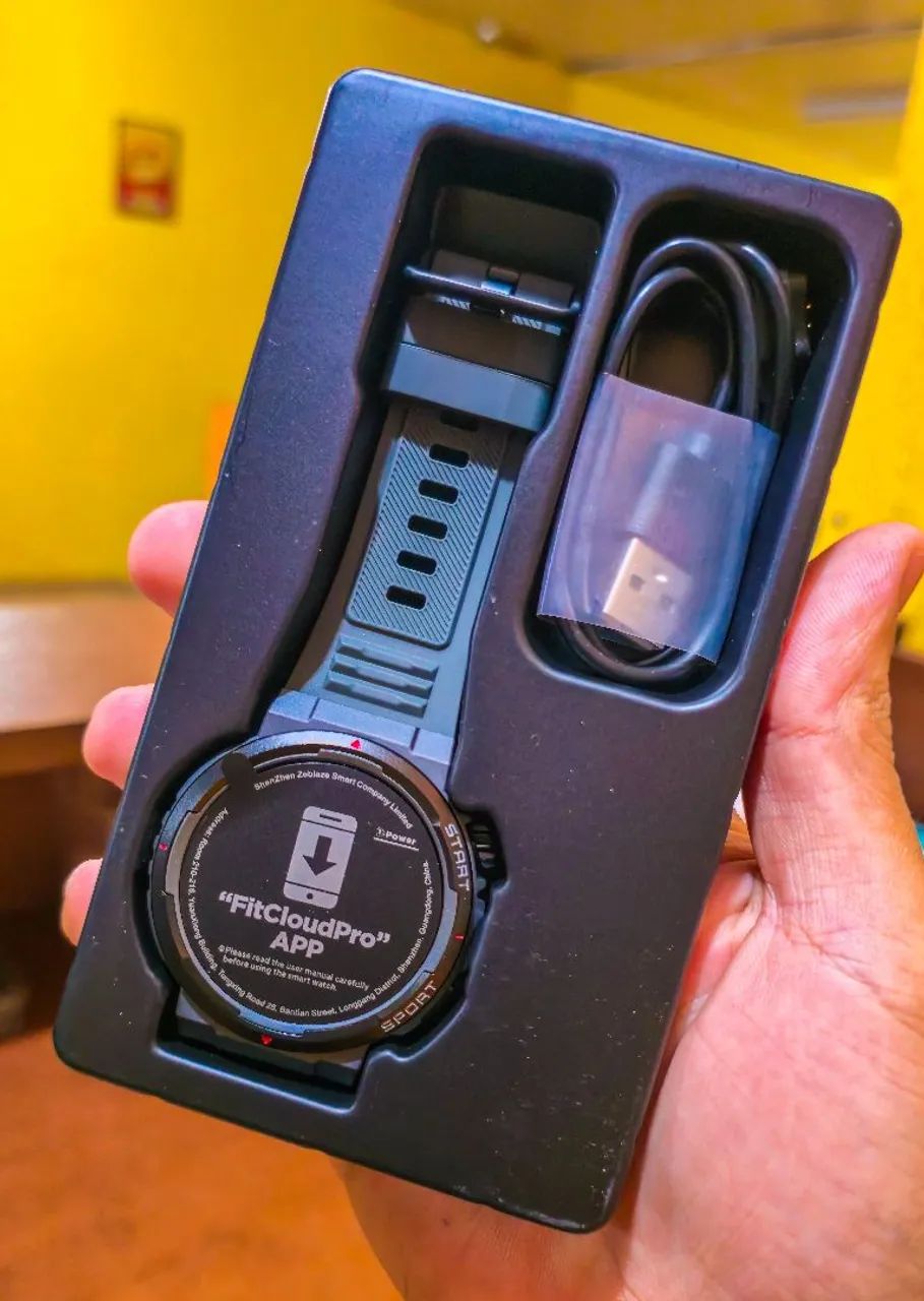 SmartWatch Zeblaze Ares 3 Plus Tela AMOLED - Foto 3