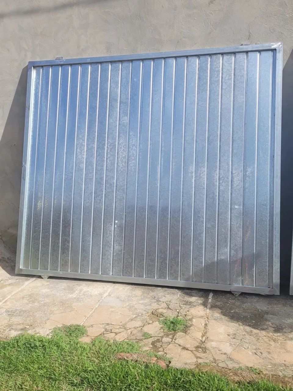 Portão de aço galvanizado