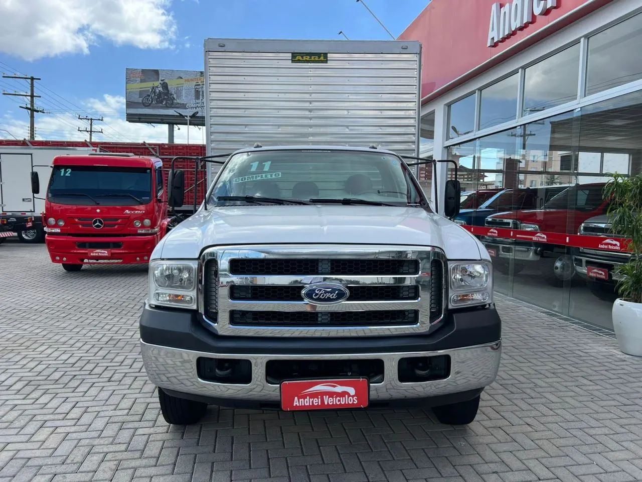 Ford F-4000 4x2 Completa Turbo Diesel Com Baú 2011 - Foto 2