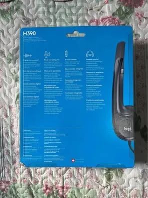 Headset com fio USB Logitech H390 - Foto 2
