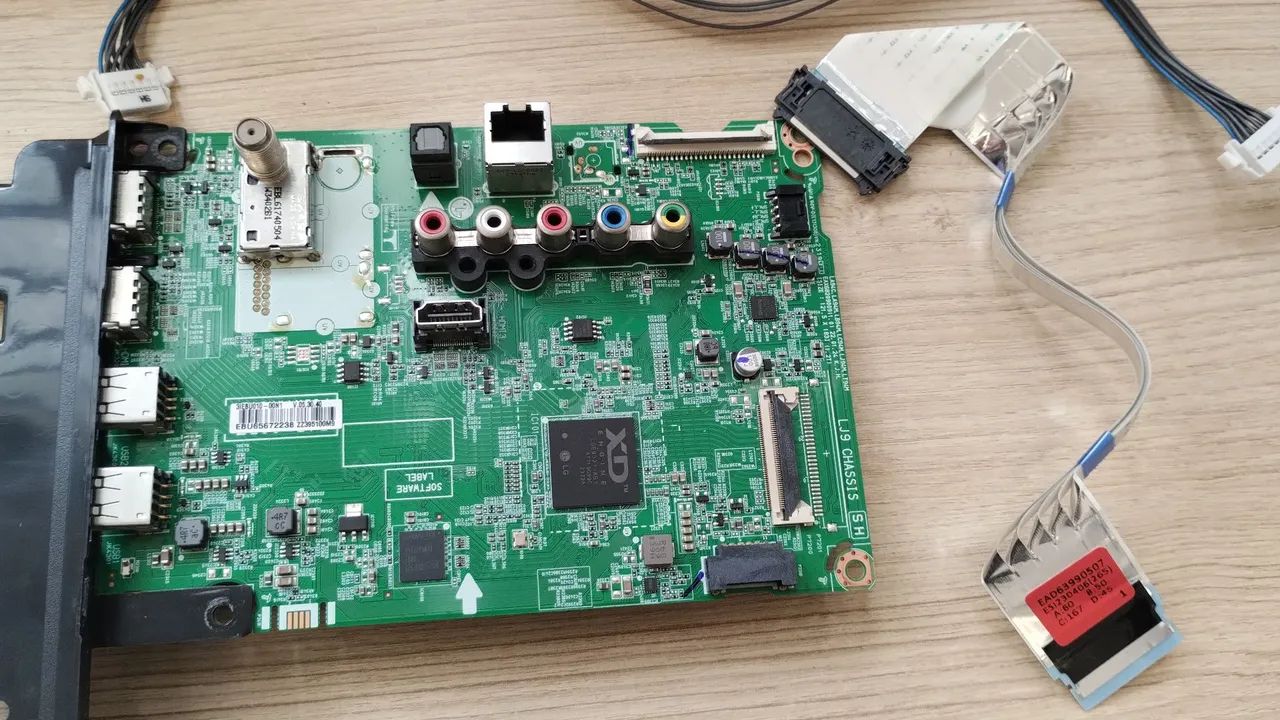Placa TV LG 43  43lm631 polegadas - Foto 4
