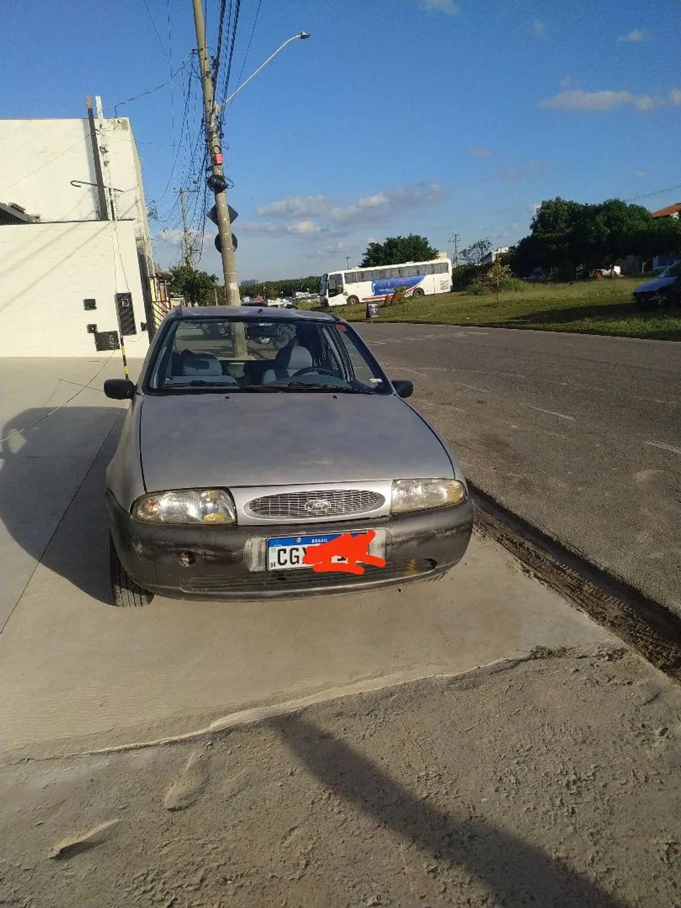 Fort fiesta 96 motor 1.0 doc ok recibo em branco 