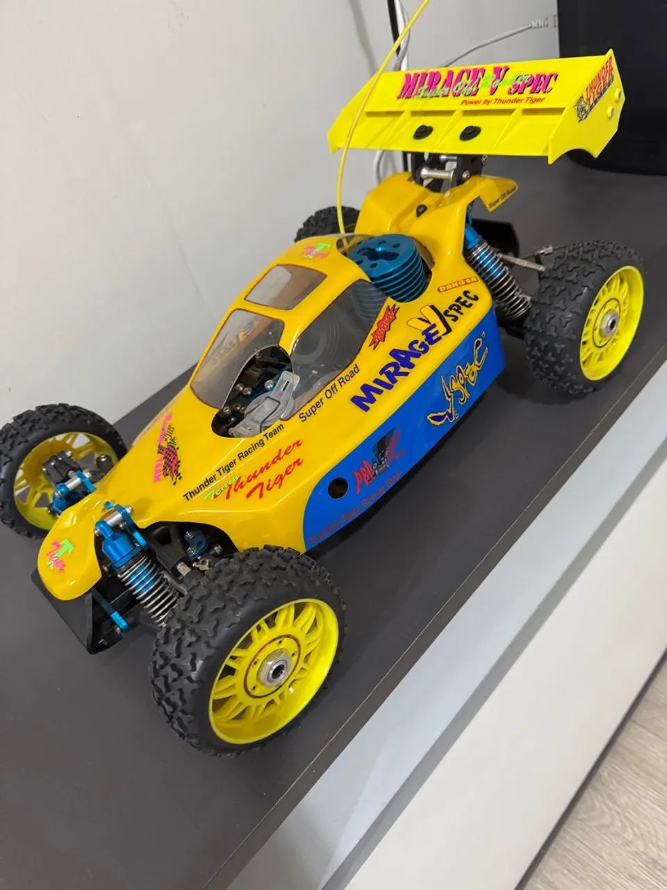 Automodelo Thunder Tiger - Mirage V-Spec NOVO, NUNCA USADO! Um clássico de competição! 