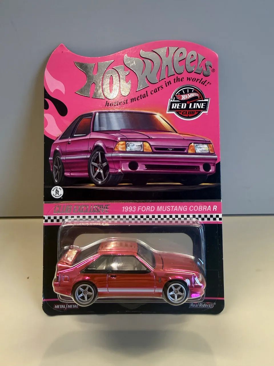 Miniatura Hotwheels RLC Mustang Pink. 1/64 - Hobbies e coleções