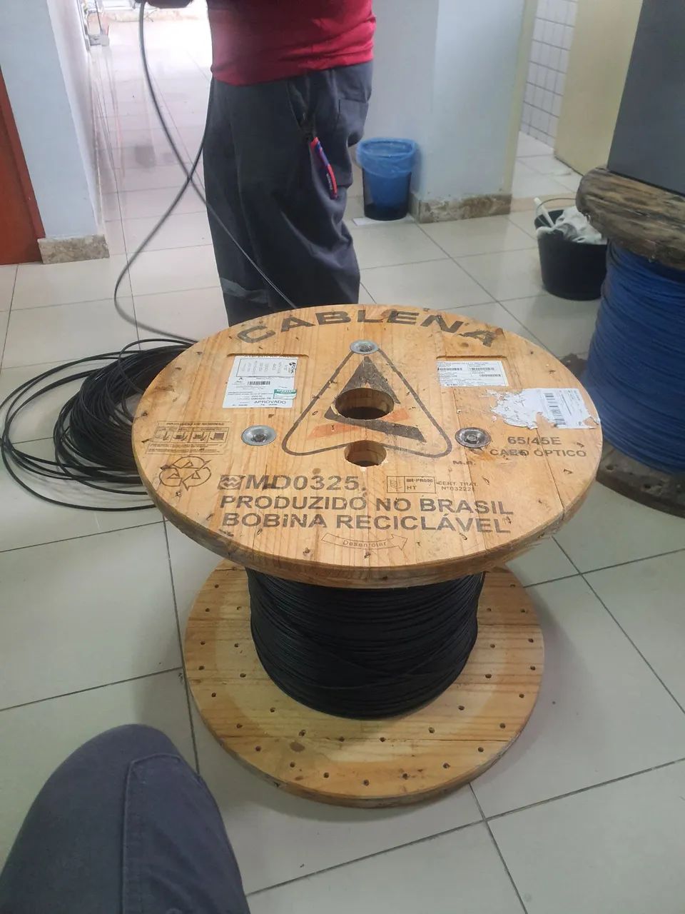 Bobina para decoração 