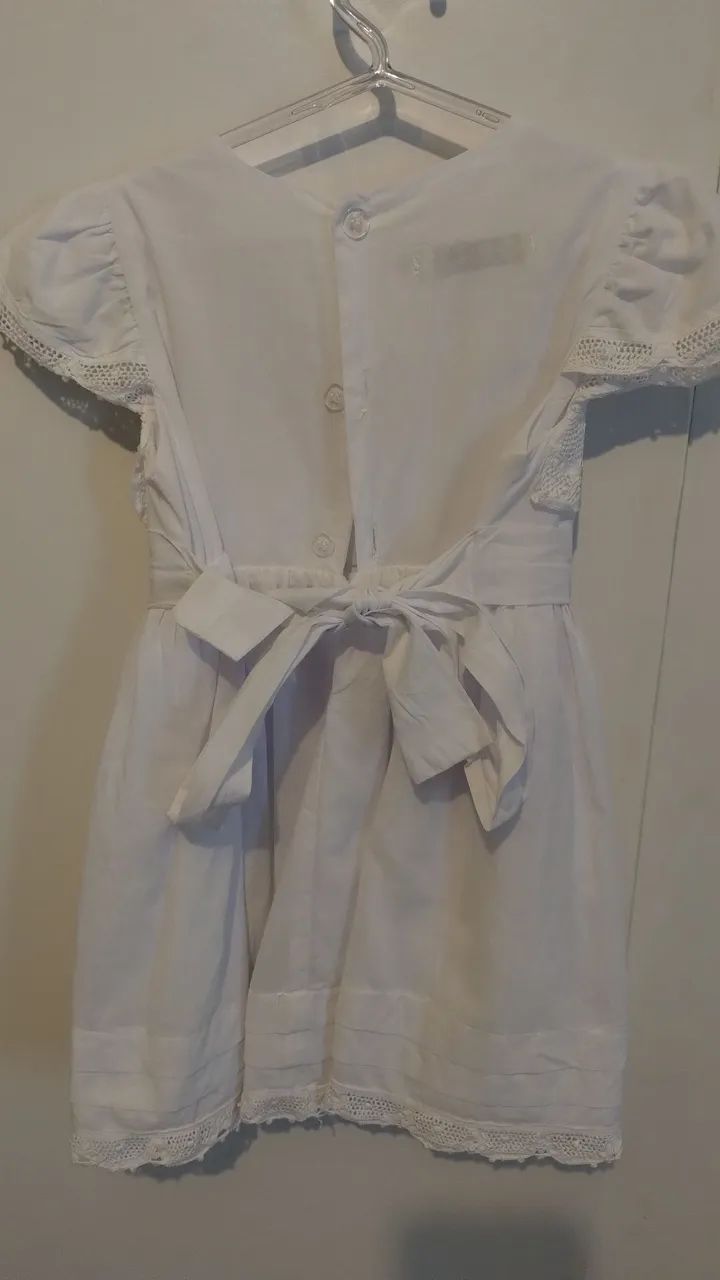 Vestido Batizado com Renascença  - Foto 3