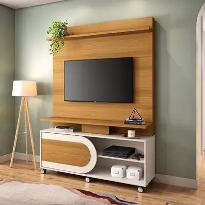 Home P/TVs Até 55 Polegadas 1.36M C/Rodizios. Produtos Novos Direto de Fábrica. - Foto 2